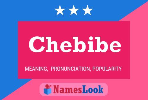 ملصق اسم Chebibe