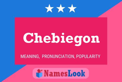 ملصق اسم Chebiegon