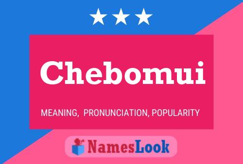 ملصق اسم Chebomui