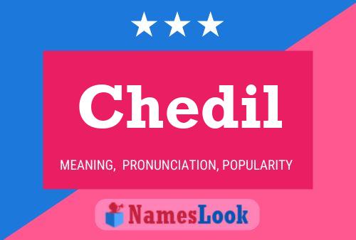 ملصق اسم Chedil