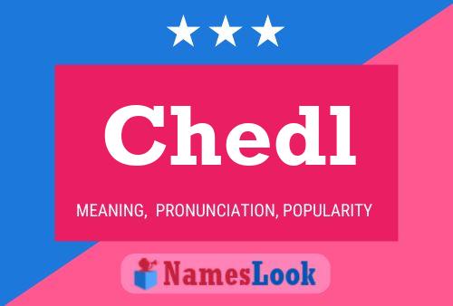 ملصق اسم Chedl