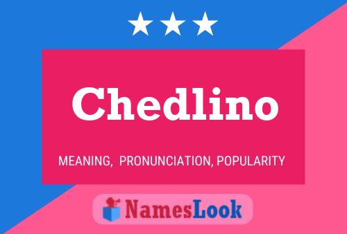 ملصق اسم Chedlino