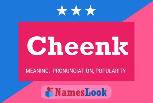 ملصق اسم Cheenk