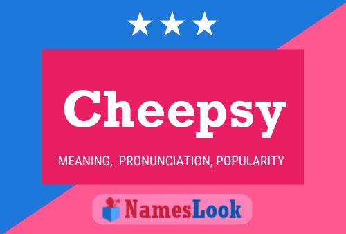 ملصق اسم Cheepsy