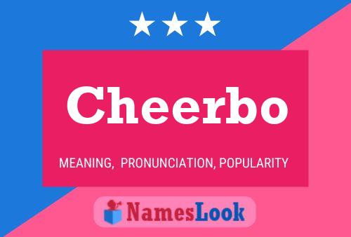 ملصق اسم Cheerbo