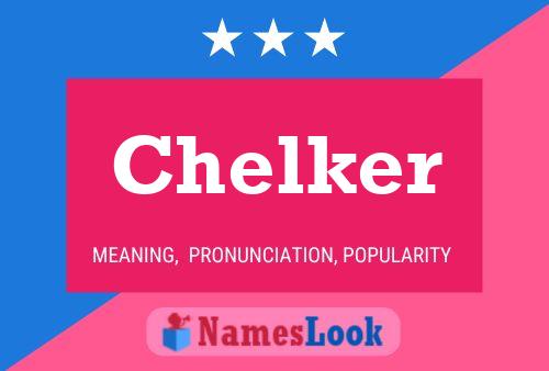 ملصق اسم Chelker