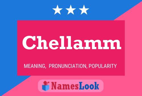 ملصق اسم Chellamm