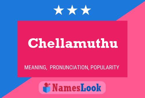 ملصق اسم Chellamuthu