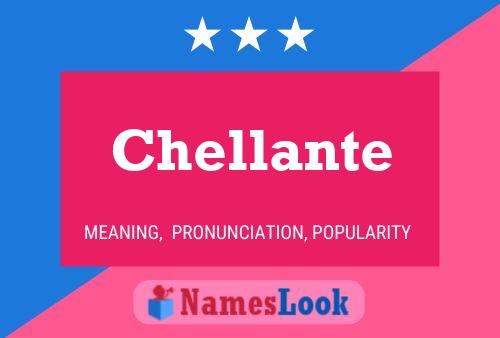 ملصق اسم Chellante