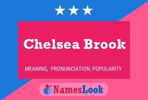 ملصق اسم Chelsea Brook