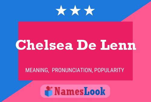 ملصق اسم Chelsea De Lenn