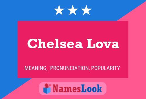 ملصق اسم Chelsea Lova