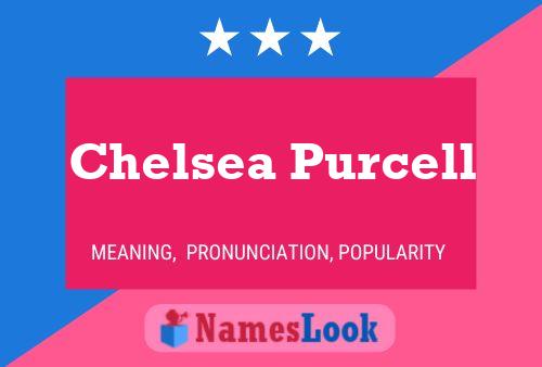 ملصق اسم Chelsea Purcell