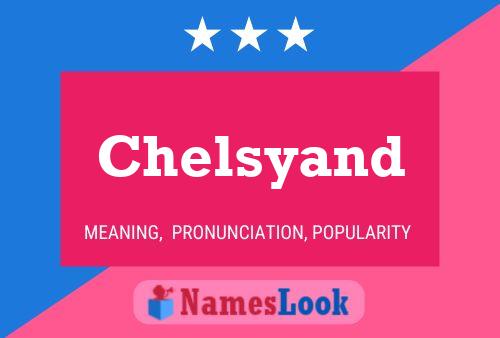 ملصق اسم Chelsyand