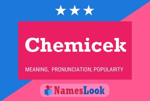 ملصق اسم Chemicek