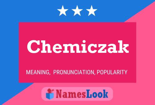 ملصق اسم Chemiczak