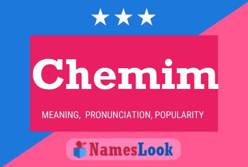 ملصق اسم Chemim