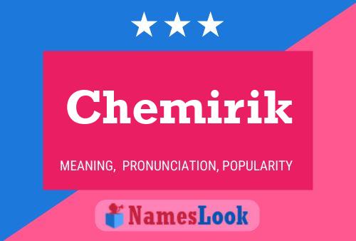 ملصق اسم Chemirik