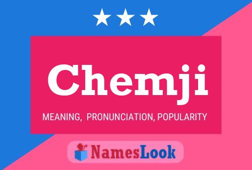 ملصق اسم Chemji