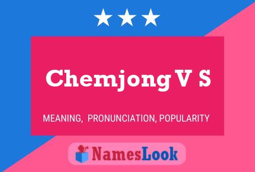 ملصق اسم Chemjong V S