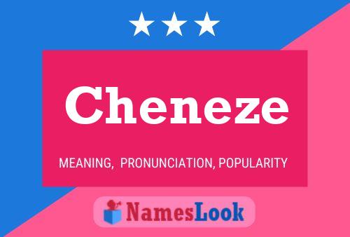 ملصق اسم Cheneze