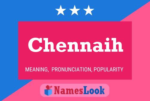 ملصق اسم Chennaih