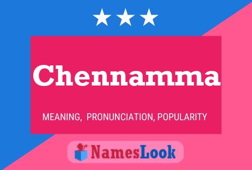 ملصق اسم Chennamma