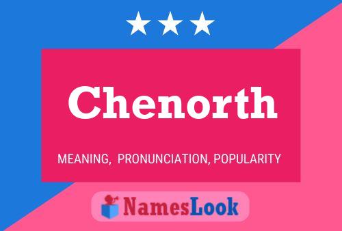 ملصق اسم Chenorth