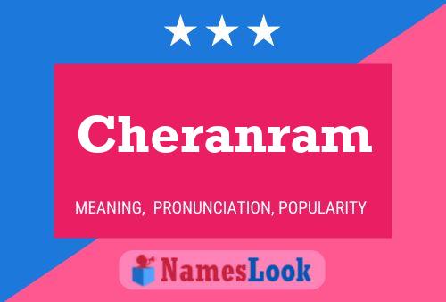 ملصق اسم Cheranram