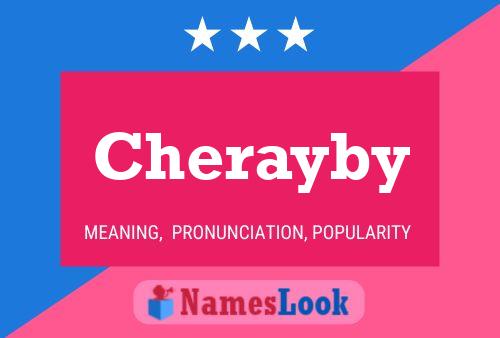 ملصق اسم Cherayby