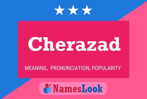 ملصق اسم Cherazad