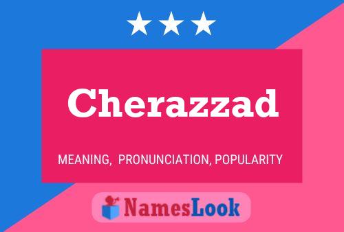 ملصق اسم Cherazzad