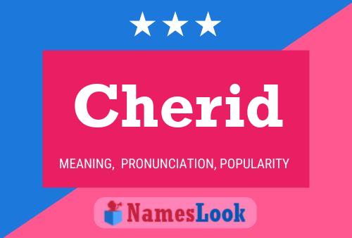 ملصق اسم Cherid