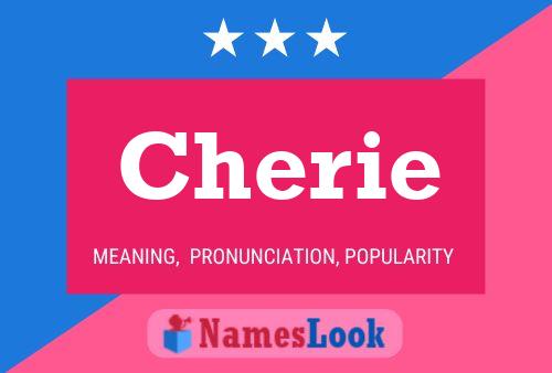 ملصق اسم Cherie