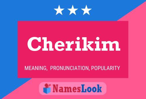 ملصق اسم Cherikim