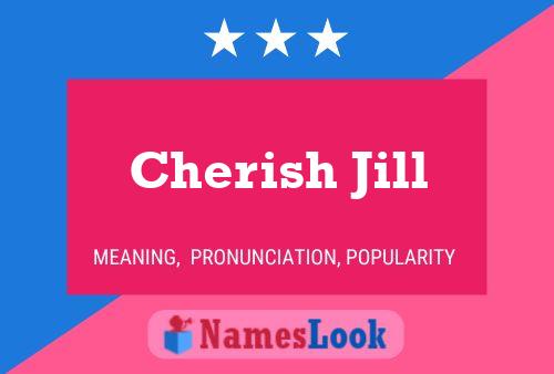 ملصق اسم Cherish Jill