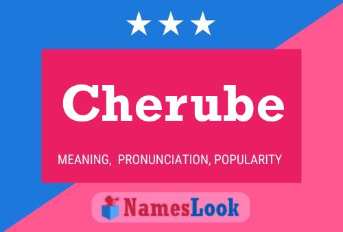 ملصق اسم Cherube