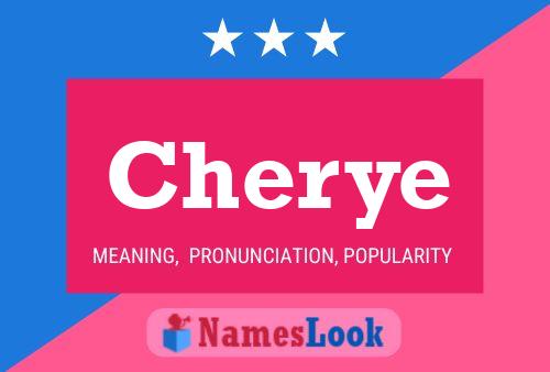 ملصق اسم Cherye