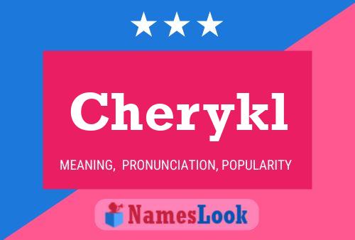 ملصق اسم Cherykl