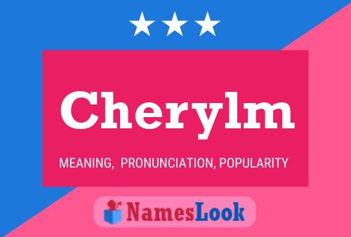 ملصق اسم Cherylm