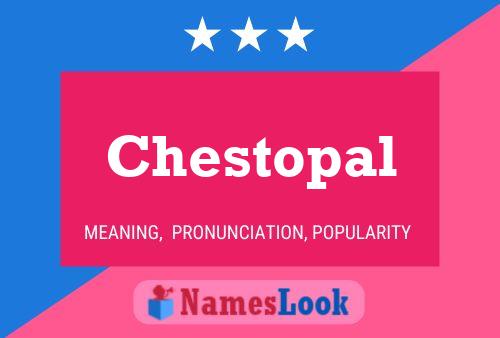 ملصق اسم Chestopal