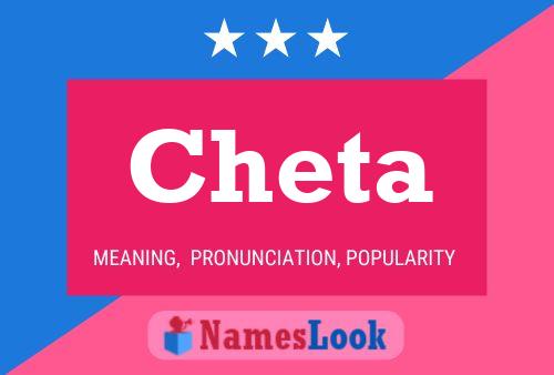 ملصق اسم Cheta