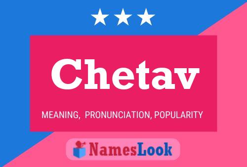 ملصق اسم Chetav