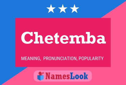 ملصق اسم Chetemba