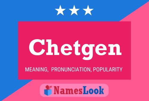 ملصق اسم Chetgen