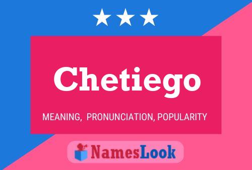 ملصق اسم Chetiego