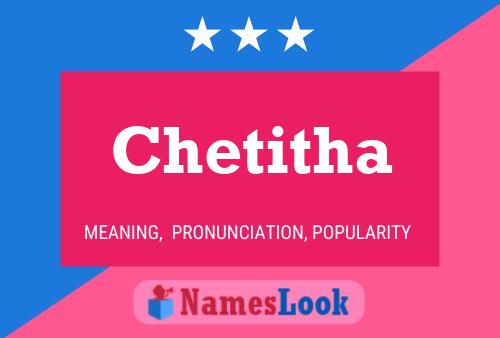 ملصق اسم Chetitha