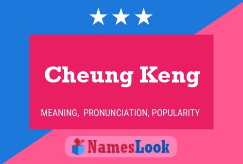 ملصق اسم Cheung Keng