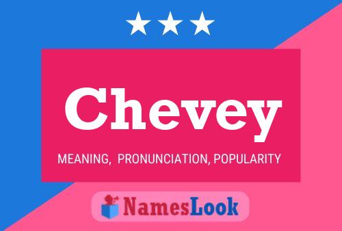 ملصق اسم Chevey