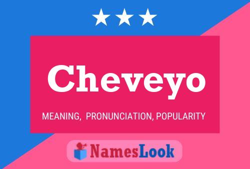 ملصق اسم Cheveyo